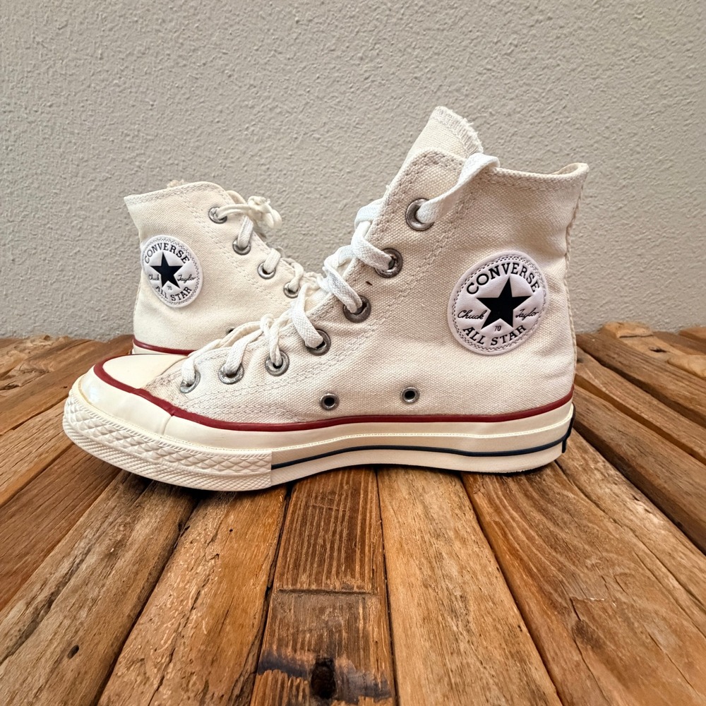 Converse Chuck Taylor All Star 70 High Top Parchment White  Men's 5 Women's 7